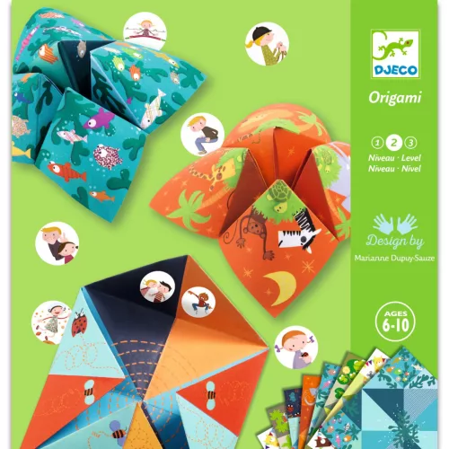 Djeco Origami - Sótartó - Origami bird game