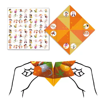 Djeco Origami - Sótartó - Origami bird game