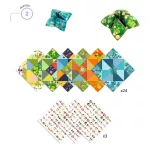 Djeco Origami - Sótartó - Origami bird game