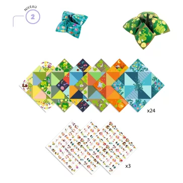 Djeco Origami - Sótartó - Origami bird game