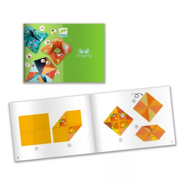 Djeco Origami - Sótartó - Origami bird game