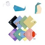Djeco: Design by Origami - Sarkkör állatai - Polar animals