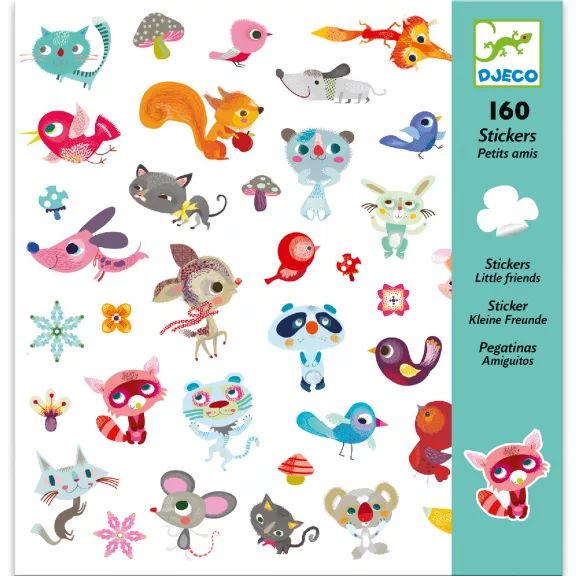 Djeco Matricák - Kisbarátok - Small Friends Djeco Matricák - Kisbarátok - Small Friends