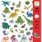 Djeco Matricák - Dinoszauruszok - Dinosaurs