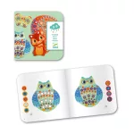 Djeco: Design by Mozaikkép készítés - Ezer virág - Millefiori