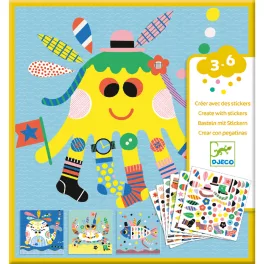   Djeco Matricázó képkészítés - Tengeri lények - Sea creatures