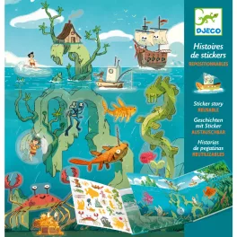   Djeco: Design by Matricás meseszövés - Kalandok a tengeren - Adventures at sea