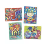 Djeco: Design by Művészeti műhely, festés - Indiai hangulat  -India