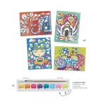 Djeco: Design by Művészeti műhely, festés - Indiai hangulat  -India
