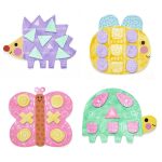 Ujjfestő készlet - Kicsi formák - Magic finger painting, Small forms