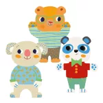 Djeco Színező készlet - Cuties