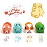 Djeco Nyomdakészlet - Kiskezes - Kerti állatok