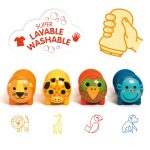 Djeco Nyomdakészlet - Kiskezes - Safari állatok