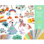 Djeco Kollázs műhely - Kreatív alkatrészek készlete - Creativity kit