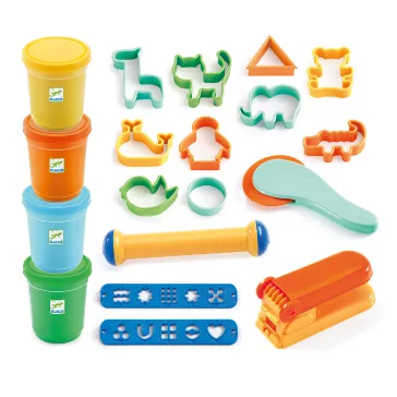   Djeco Gyurmakészlet kezdő szett - Everything you need to start