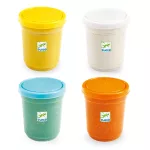 Djeco 4 pots of glittery play dough