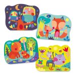 Djeco vízzel színező készlet - Varázslat az erdőben