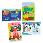 Djeco: Design by Vízzel színező készlet - 4 évszak - 4 seasons