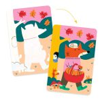 Djeco: Design by Vízzel színező készlet - 4 évszak - 4 seasons