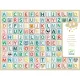 Djeco Matricák - Betűk - Alphabet stickers