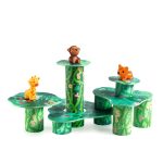 Toronyépítő játék - Csövek és lemezek - TopaniTube