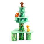 Toronyépítő játék - Csövek és lemezek - TopaniTube