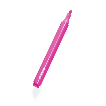   Djeco - Filctoll készlet - 6 fedő szín, "80-as évek" - 6 opaque markers