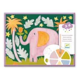   Djeco: Design by Palettafestés - Vadon - Palette painting - Wild one