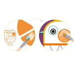 Djeco: Design by Palettafestés - Pufók pofik - Palette painting - Chubby cheeks