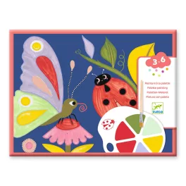   Djeco: Design by Palettafestés - Röpködők - Palette painting - Creepy crawlies