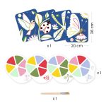 Djeco: Design by Palettafestés - Röpködők - Palette painting - Creepy crawlies