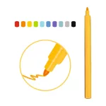 Djeco - Filctoll készlet - Szivárvány, 10 színű - Rainbow