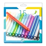 Djeco - Filctoll készlet - Harmónia, 15 színű - Pacific