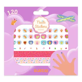   Djeco: Design by Körömmatricák - Szüli-buli - Happy Birthday!