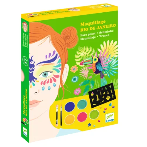 Arcfestés, díszítés - Karnevál - Rio de Janeiro