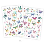 Djeco: Design by Tetováló matricák - Álompillangók - Dream butterflies - FSC MIX