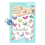 Djeco: Design by Tetováló matricák - Álompillangók - Dream butterflies - FSC MIX