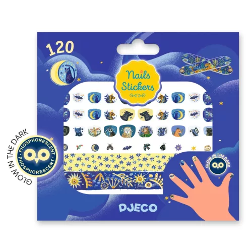 Djeco: Design by Körömmatricák - Holdfény - Moonlight reflections