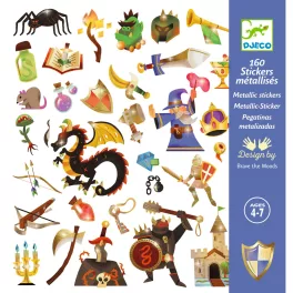   Djeco Matricák - Középkori fantáziavilág - Medieval fantasy