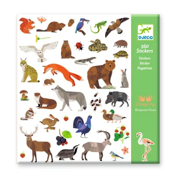 Djeco: Design by Matricák - Állatvilág - Fauna
