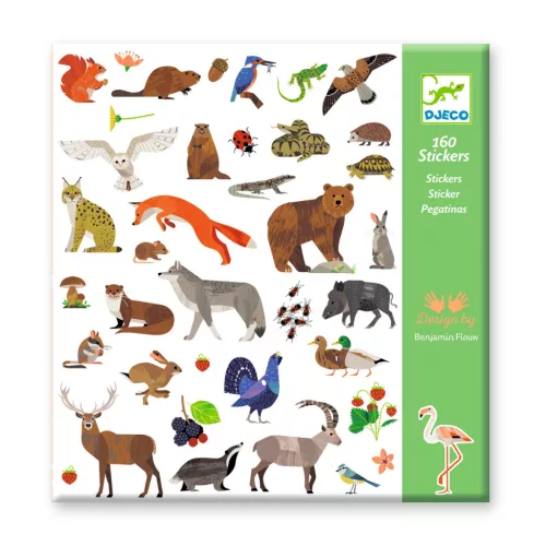 Djeco: Design by Matricák - Állatvilág - Fauna
