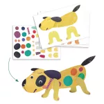Djeco Állatos kreatív készlet - 6 az 1-ben - Animal houses