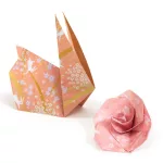Djeco Origami 100 lapos készlet - Tavasz, 10 x10 grafikával - Haru