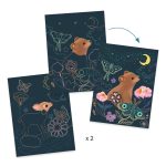 Djeco: Design by Kreatív műhely - 6 technika 1 dobozban - Bájos bolyhos - Fluffy box