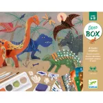 Djeco Kreatív műhely - 6 technika 1 dobozban - Dinoszauruszok világa