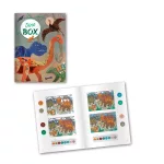 Djeco Kreatív műhely - 6 technika 1 dobozban - Dinoszauruszok világa