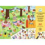 Djeco: Design by Satírozó képkészítés - Kerti parti - Party time!