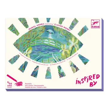   Djeco: Design by Művészeti műhely - Tavirózsák - Inspired by Claude Monet - Water Lily