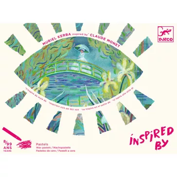   Djeco: Design by Művészeti műhely - Tavirózsák - Inspired by Claude Monet - Water Lily