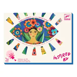   Djeco Művészeti műhely - Virágdíszben - Inspired by Frida Kahlo - Coyoacán